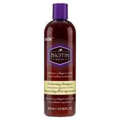 Biotin Boost Уплотняющий шампунь для тонких волос с биотином Hask