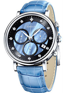fashion наручные женские часы Sokolov 126.30.00.000.04.05.2. Коллекция Feel Free
