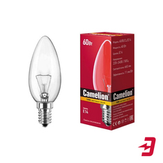 Лампа накаливания Camelion 60/B/CL/E14