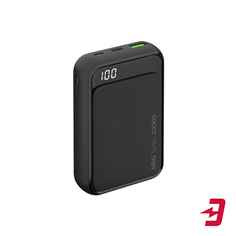 Внешний аккумулятор Deppa NRG Turbo Compact 10000 mAh QC 3.0 Black (33555)