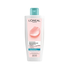 LORÉAL PARIS Очищающее молочко "Бесконечная свежесть" для нормальной и смешанной кожи с экстрактами Розы и Лотоса
