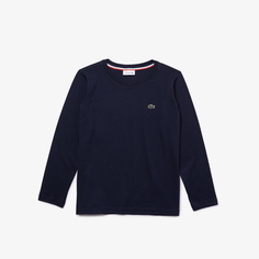 Детская футболка Lacoste с круглым вырезом