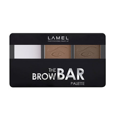 Набор для бровей LAMEL PROFESSIONAL THE BROW BAR PALETTE тон 401