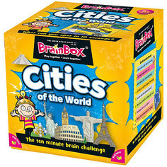 Настольная игра BrainBox Сундучок знаний "Города" на английском языке "Cities"