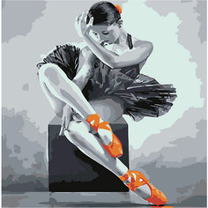 Картина по номерам Котеин "Юная балерина", 30х30 см