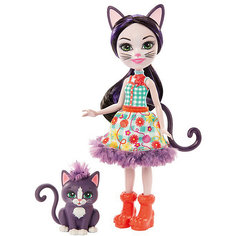 Кукла Enchantimals "Любимая зверюшка" Сиеста Кэт и Клаймбер Mattel