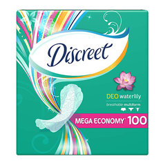 Женские ежедневные прокладки DISCREET Deo Water Lily  Multiform, 100 шт.