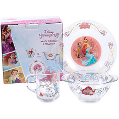 Набор посуды ОСЗ Disney Princess, 3 предмета Osz