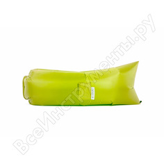 Надувной диван биван классический, цвет лимонный bvn18-cls-lme