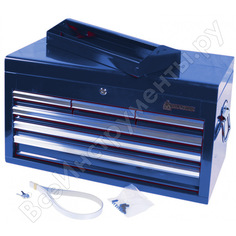Инструментальный ящик с 6 полками мастак синий 511-06570b