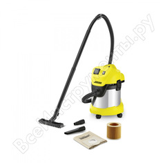 Хозяйственный пылесос karcher wd 3 p premium 1.629-891