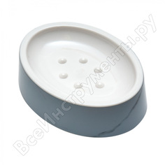 Мыльница delphinium а6002 marble 106216