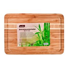 Доска разделочная Termico со скошенными краями из бамбука, 33 х 23 х 1.8 см