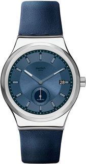 Швейцарские мужские часы в коллекции Sistem51 Мужские часы Swatch SY23S403