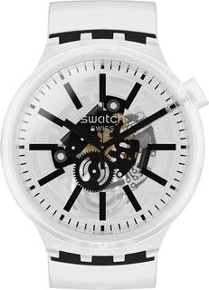 Швейцарские мужские часы в коллекции Big Bold Мужские часы Swatch SO27E101