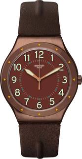 Швейцарские мужские часы в коллекции Irony Vintage Мужские часы Swatch YWC100
