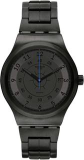Швейцарские мужские часы в коллекции Sistem51 Мужские часы Swatch YIB401G