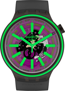 Швейцарские мужские часы в коллекции Big Bold Мужские часы Swatch SO27B113