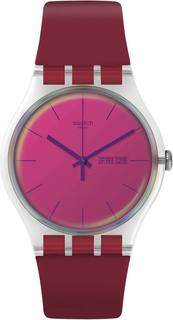 Швейцарские женские часы в коллекции Transformation Женские часы Swatch SUOK717