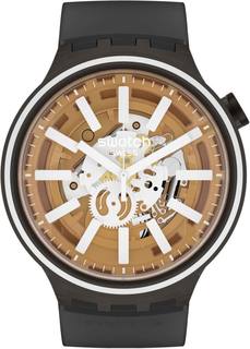 Швейцарские мужские часы в коллекции Big Bold Мужские часы Swatch SO27B114
