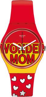 Швейцарские женские часы в коллекции Mother's Day Женские часы Swatch GZ338