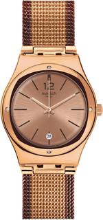 Швейцарские женские часы в коллекции Irony Женские часы Swatch YLG408M