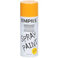 Эмаль аэрозольная Empils Spray Paint RAL 1003 жёлтая, 425 мл Emplis
