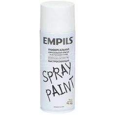 Эмаль аэрозольная Empils Spray Paint RAL 9003 белая, 425 мл Emplis
