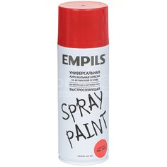 Эмаль аэрозольная Empils Spray Paint RAL 3020 красная, 425 мл Emplis