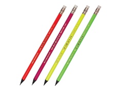 Карандаш чернографитный Bic Evolution Fluo HB 942882