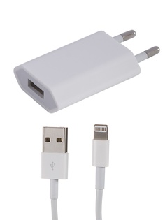 Зарядное устройство Krutoff USB для iPhone Lightning 04019