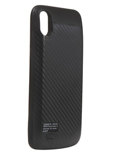 Чехол-аккумулятор XO для APPLE iPhone X/XS Backpack PB-36 3000mAh Black 912918