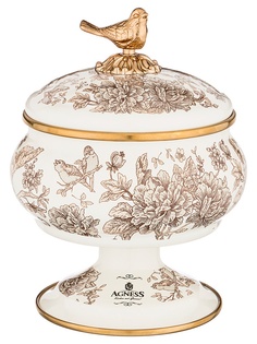 Сахарница Agness Royal Garden 850ml 950-094
