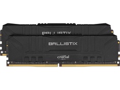 Модуль памяти Ballistix Black DDR4 DIMM 3200MHz PC25600 CL16 - 64Gb Kit (2x32Gb) BL2K32G32C16U4B
