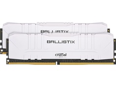 Модуль памяти Ballistix White DDR4 DIMM 3200MHz PC25600 CL16 - 64Gb Kit (2x32Gb) BL2K32G32C16U4W