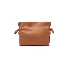 Клатч Flamenco из кожи питона Loewe