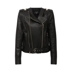 Кожаная куртка Balmain