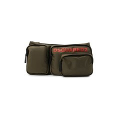 Текстильная поясная сумка Dsquared2