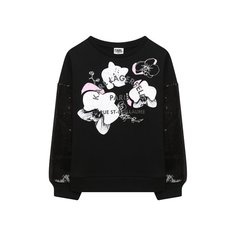 Хлопковый свитшот Karl Lagerfeld Kids