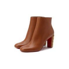 Кожаные ботильоны Suzi Folk 85 Christian Louboutin