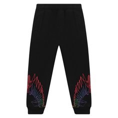 Хлопковые джоггеры Marcelo Burlon Kids of Milan