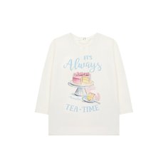 Хлопковый лонгслив Monnalisa