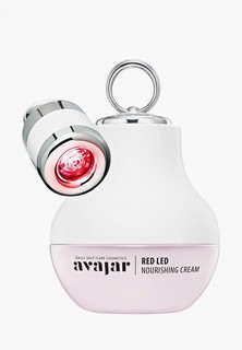 Крем для лица Avajar С аппликатором питательный, Red LED Nourishing Cream (Special PKG), 45 мл.