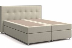 Кровать Николетт Box Spring Мика 2 Велюр 160 Bravo