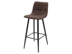Барный стул SPICE PK-03 коричневый, ткань микрофибра Bravo