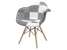 Стул FOLK-1002 PATCHWORK-BW Bravo