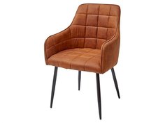 Стул HEIDI PK-02 коричнево-рыжий, ткань микрофибра Bravo