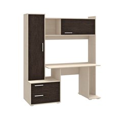 Стол компьютерный Брайтон 2000 Дуб паллада/ Венге Bravo