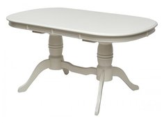 Стол TS LOUVRE (AV) овальный, IVORY WHITE (LV-T9015EX(AV)) шпон ясеня Bravo