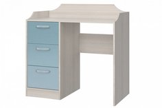 Стол компьютерный Флауэ СТЛ.093.21 Бирюза/Сосна Авола Bravo